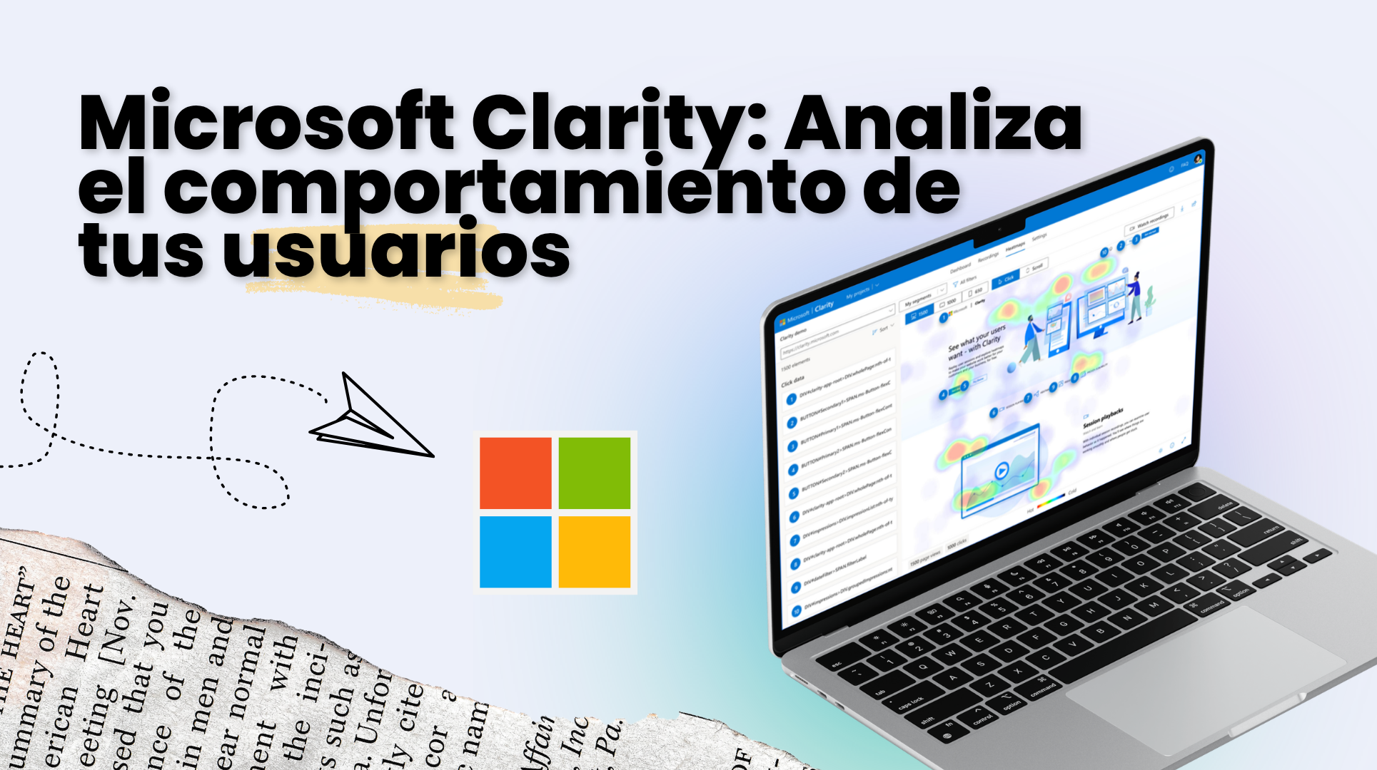 Microsoft Clarity: Analiza el comportamiento de tus usuarios