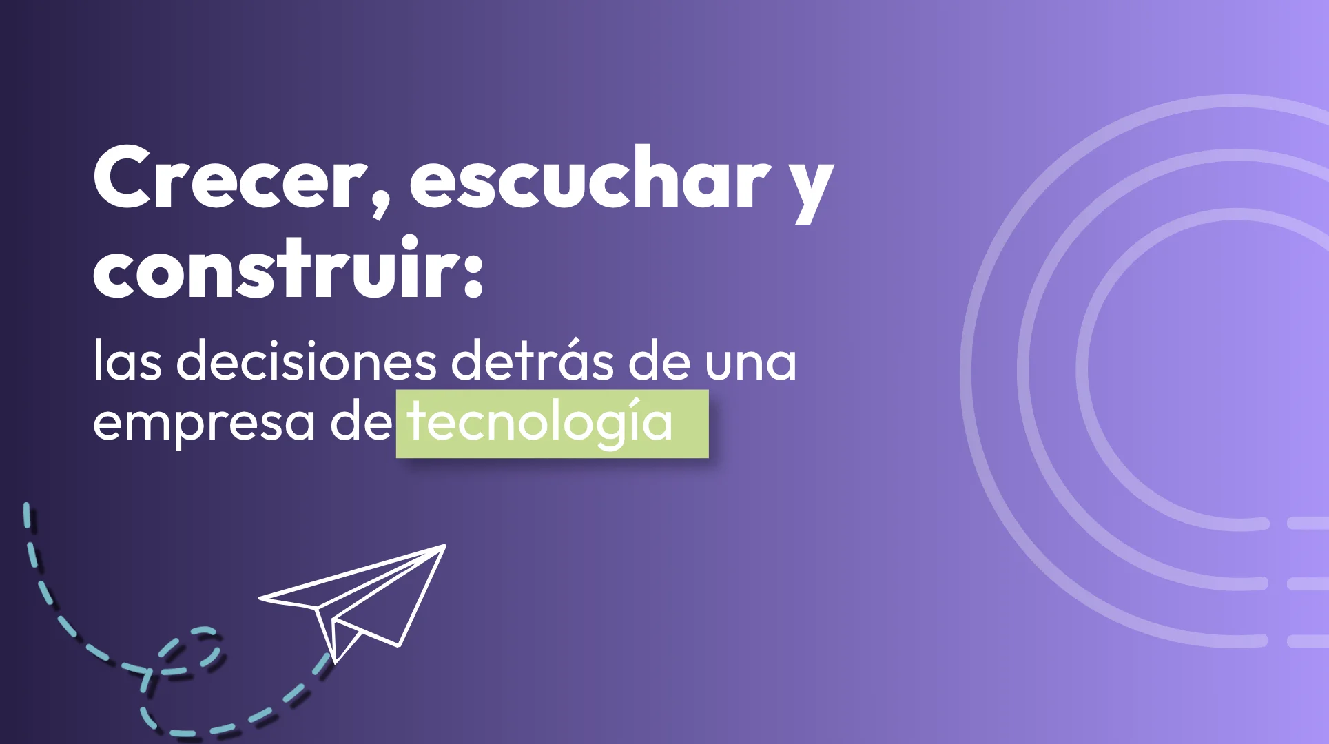 Crecer, escuchar y construir Ayrée Marketing