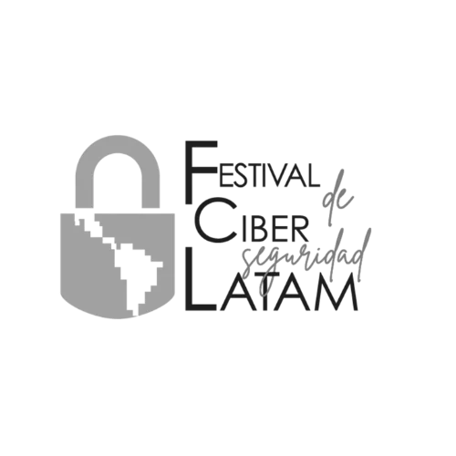 Logo gris del Festival de Ciberseguridad en Ayrée